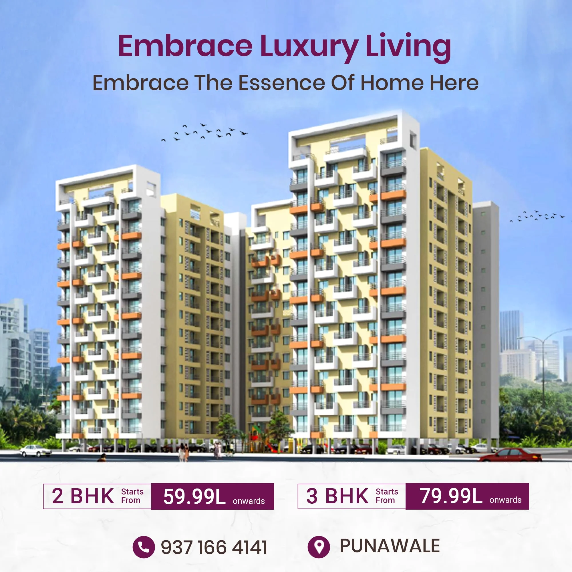 Somani Dream Home Punawale Mobile Banner